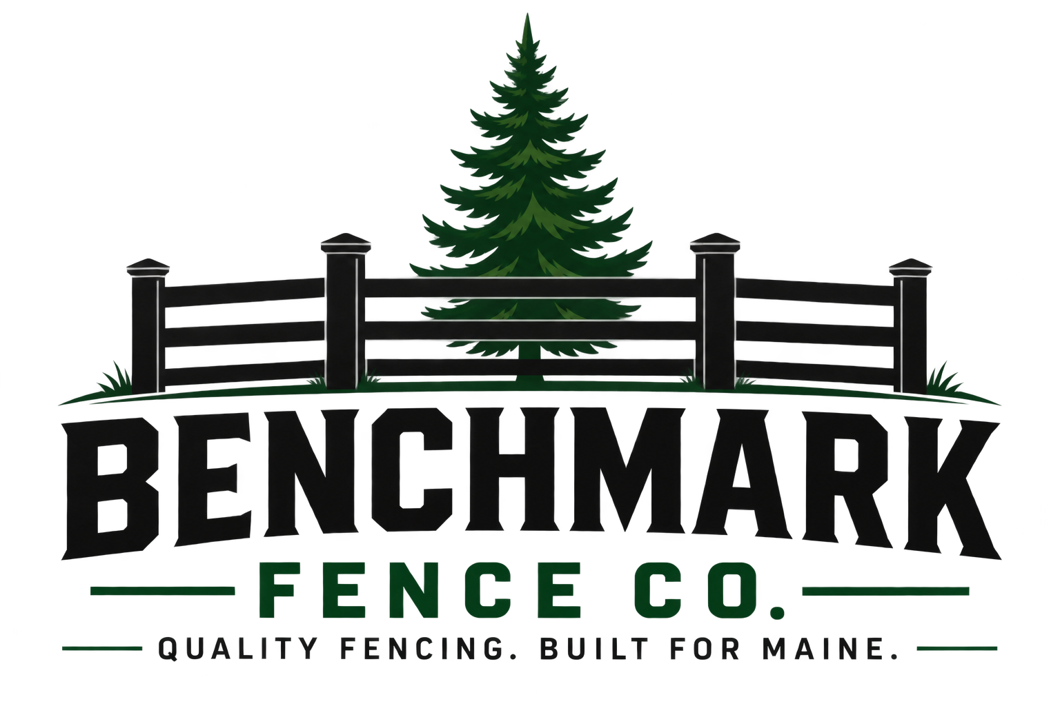 Benchmark Fence Co. logo